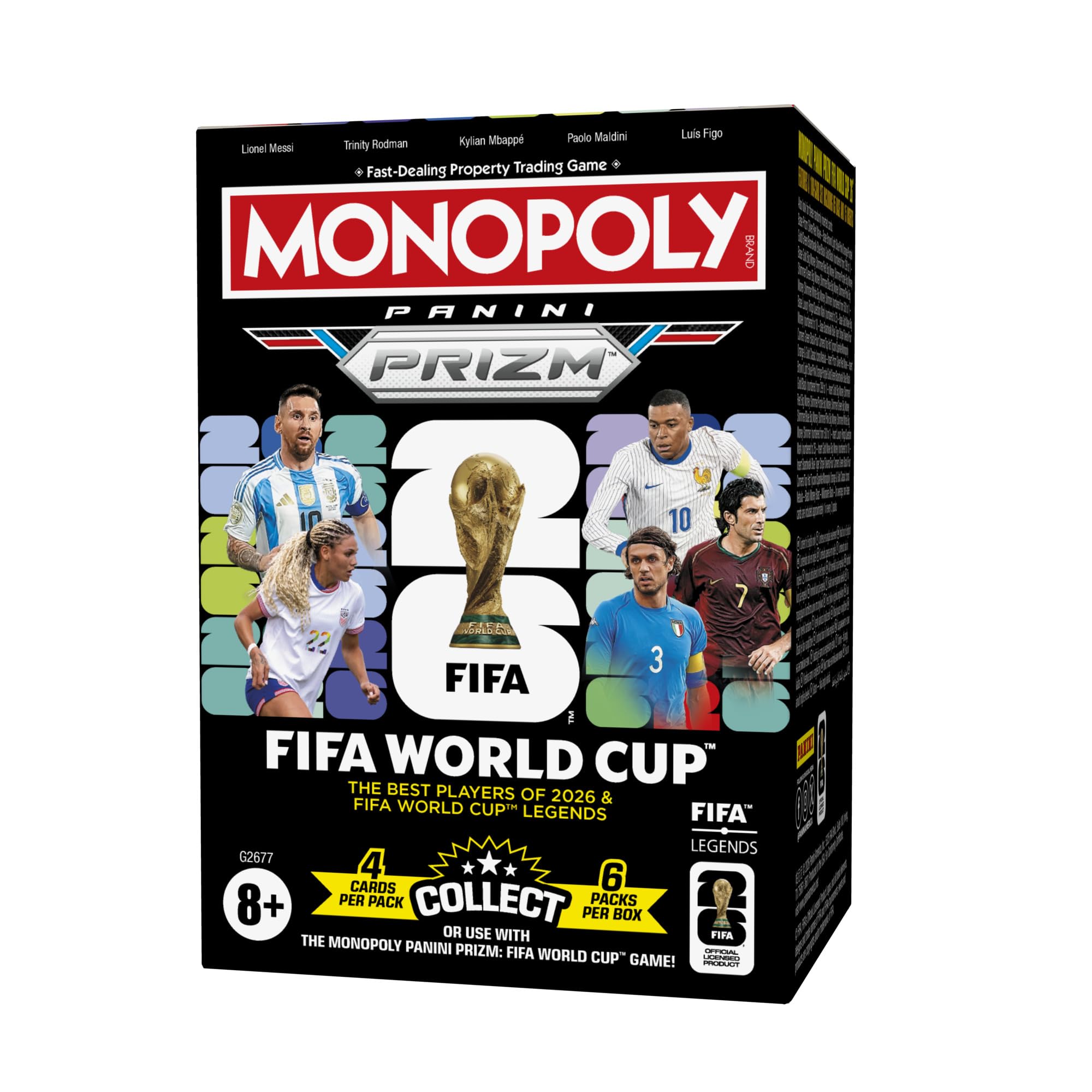 Amazon.com: Monopoly Panini Prizm: FIFA World Cup Trading Cards